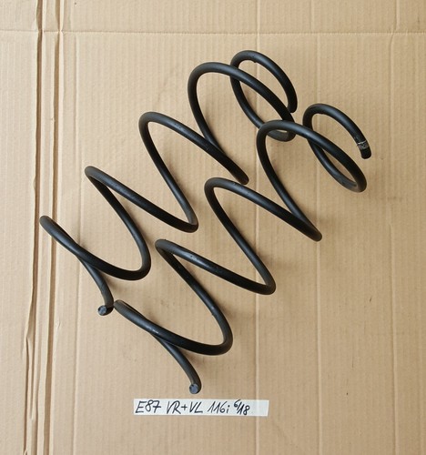 BMW E81 E87 Fahrwerks Feder  Schraubenfeder Spiralfeder VORNE rechts links – Bild 1