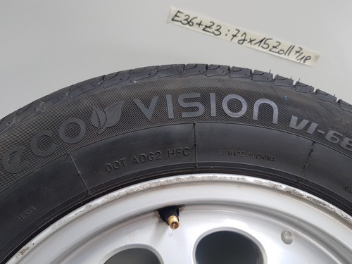 EINE original BMW E36 Z3 E46 Felge 1092408 Alufelge 7J x 15 Zoll + Reifen 205/60 – Bild 2