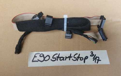 BMW E90 E91 Kabelbaum Funkschlüssel Einschub Start Stop Schalter Kabel  9130038 – Bild 1