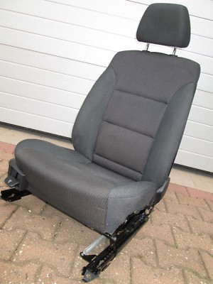 BMW E60 E61 Beifahrer Sitz grau Jul Edward Anthrazit Stoff ABHOLUNG – Bild 2