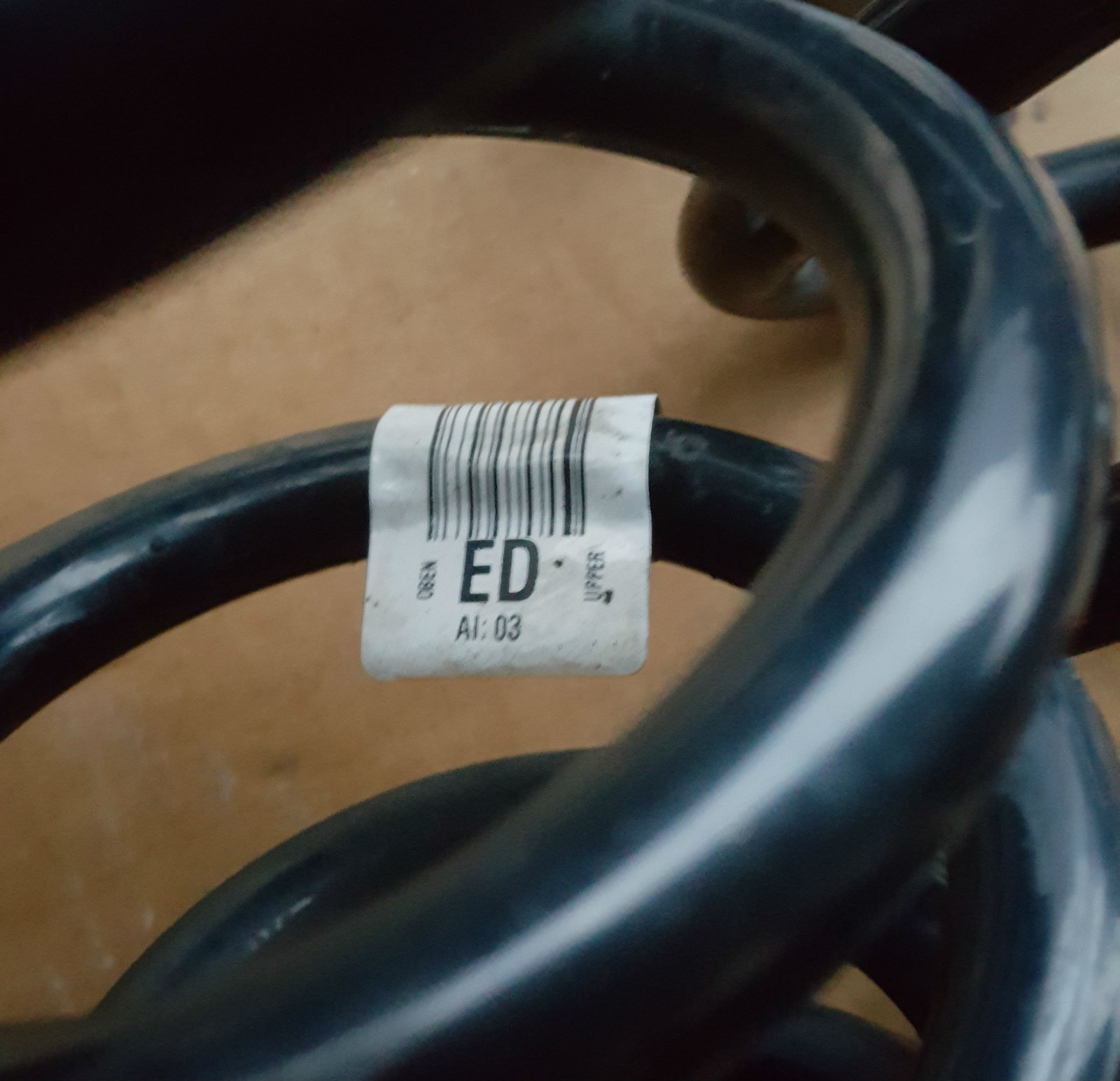 BMW F30 Spiral Schrauben Tonnen Feder für Fahrwerk HINTEN links rechts – Bild 2