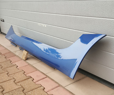 BMW Z4 E85  Seiten Schweller Leiste Verkleidung LINKS Montego blau A51 – Bild 3