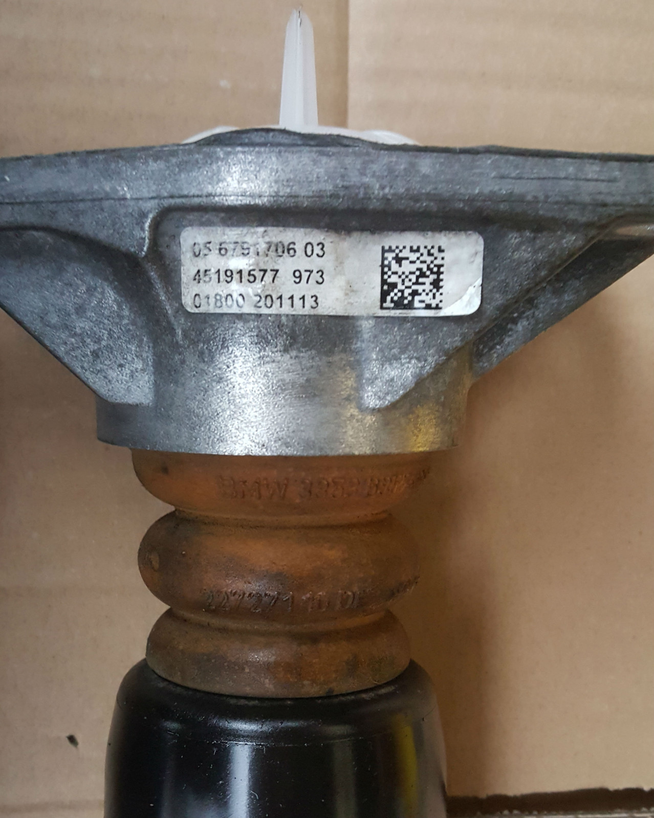 orig.BMW F30 Federbein Stoßdämpfer Set Gasdruckfeder HINTEN links rechts 6791568 – Bild 4