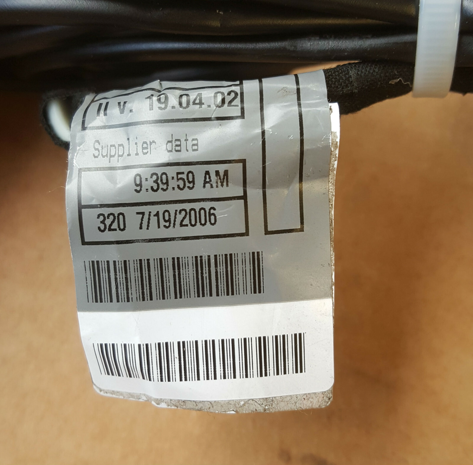 BMW Z4 E85 Kabel für Heckscheibe Kabelbaum Heizung Scheibe HINTEN 6120764 – Bild 3