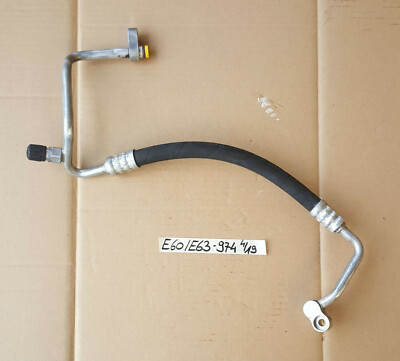 BMW E60 E61 E63 E64 Klima Leitung Druckleitung Kompressor-Kondensator 6921974 – Bild 1