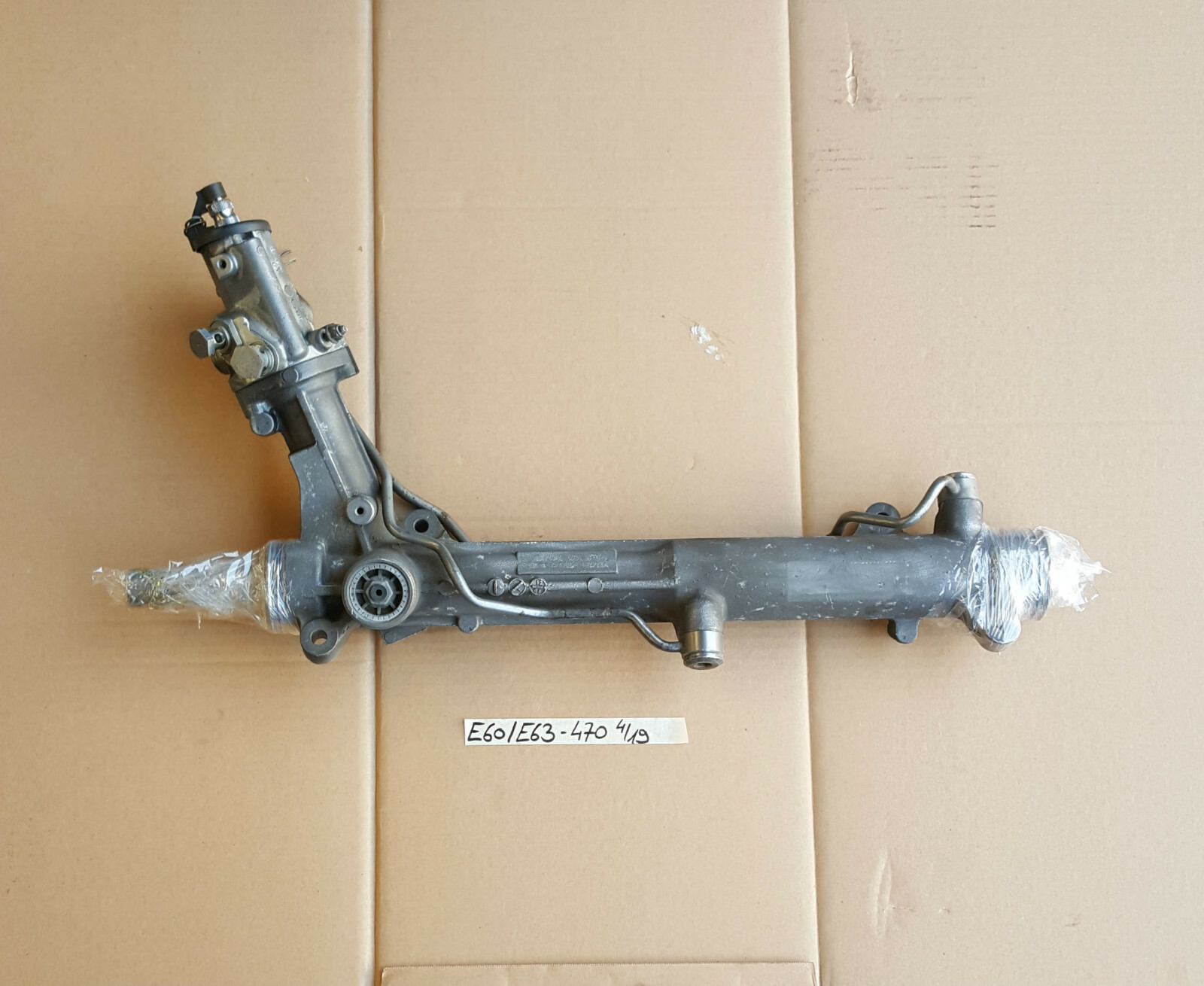 BMW E63 E64 E60 Power Hydro Steering Gear Rack 7832470 Lenkgetriebe RECHTSLENKER – Bild 1