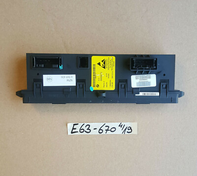 BMW 6er E63 E64 Schaltzentrum DTC Modul PDC Park Schalter Leiste 6956670 – Bild 2