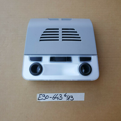 BMW E90 E91 E92 Leselampe Innenleseleuchte grau Schaltzentrum Dach 9201643 – Bild 1