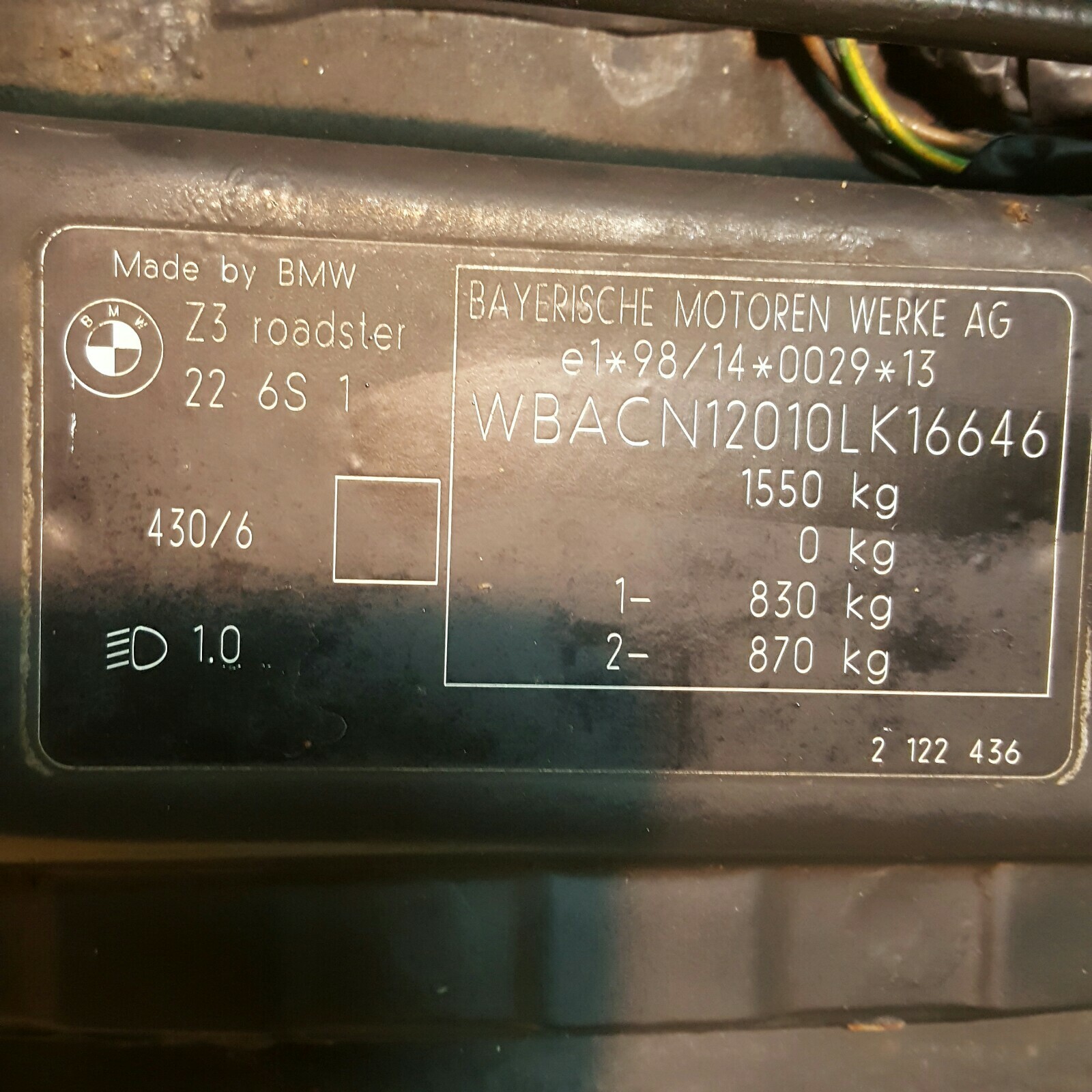 BMW E36 Z3 Roadster Motor 2,2 Liter M54 Engine 170 PS ca. 145000 Km ABHOLUNG – Bild 6