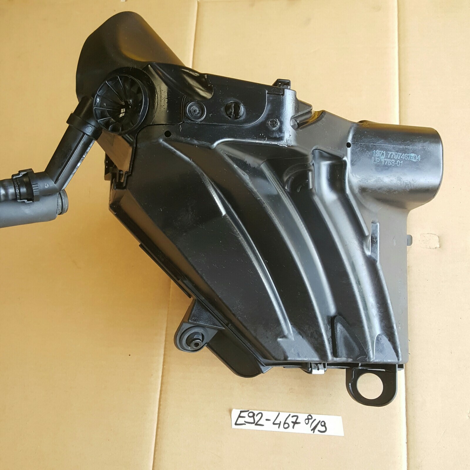 BMW E90 E92 E93 Luftfilterkasten 7797467 Resonanzkörper Ansauggeräuschedämpfer – Bild 3