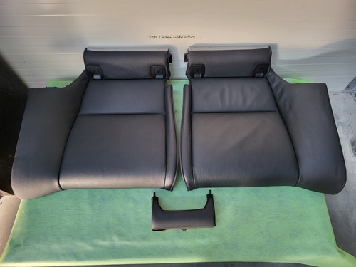 BMW E92 Coupe Rückbank Unterteil Leder schwarz Rücksitz Bank Unten ABHOLUNG – Bild 1