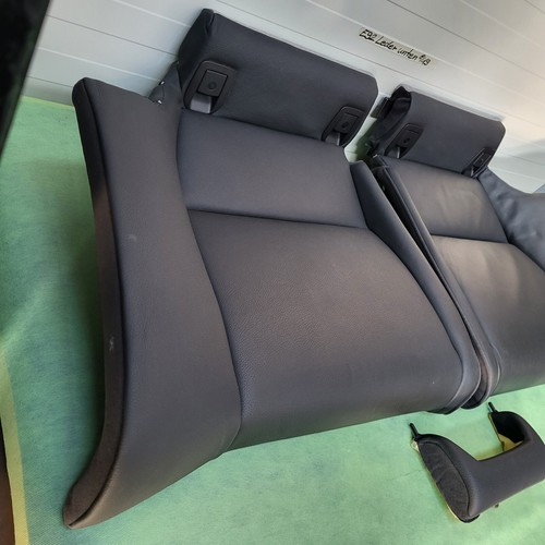 BMW E92 Coupe Rückbank Unterteil Leder schwarz Rücksitz Bank Unten ABHOLUNG – Bild 2