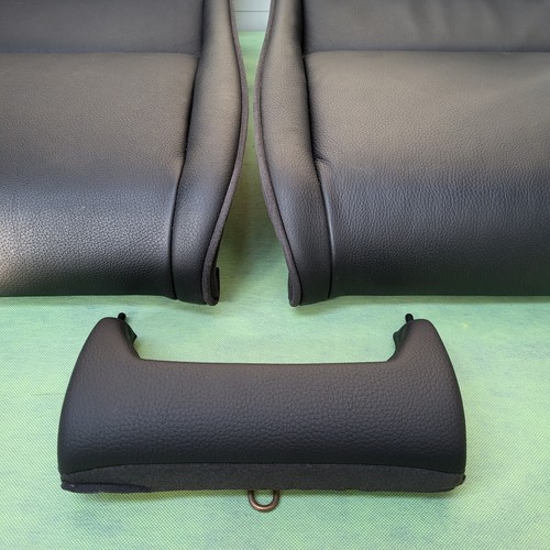 BMW E92 Coupe Rückbank Unterteil Leder schwarz Rücksitz Bank Unten ABHOLUNG – Bild 4