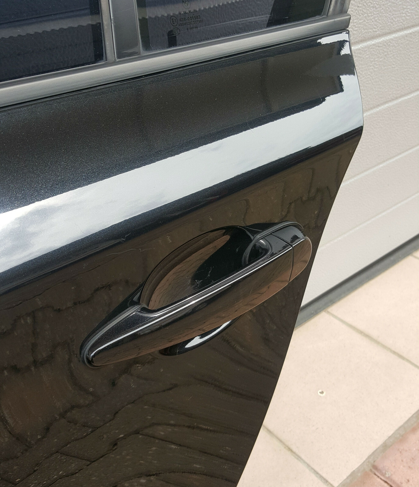 BMW E87 Fahrer Tür HINTEN LINKS black Saphir Schwarz ABHOLUNG – Bild 5