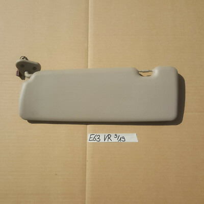 BMW E63 Sonnenblende beige Sonnen Schutz Blende + Spiegel RECHTS beleuchtet – Bild 1