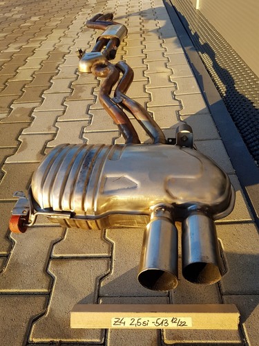 BMW Z4 E85 Auspuff 2,5 si Endschalldämpfer 7560513 für N52 Motor  ABHOLUNG – Bild 1