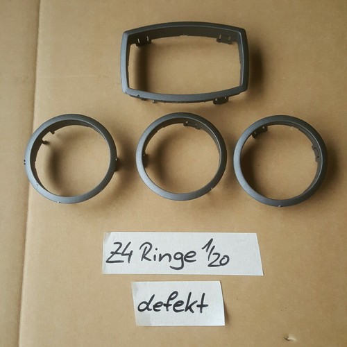 BMW Z4 E85 Armaturenbrett Ring grau Rahmen Verkleidung Klimabedienteil 7048495 – Bild 3