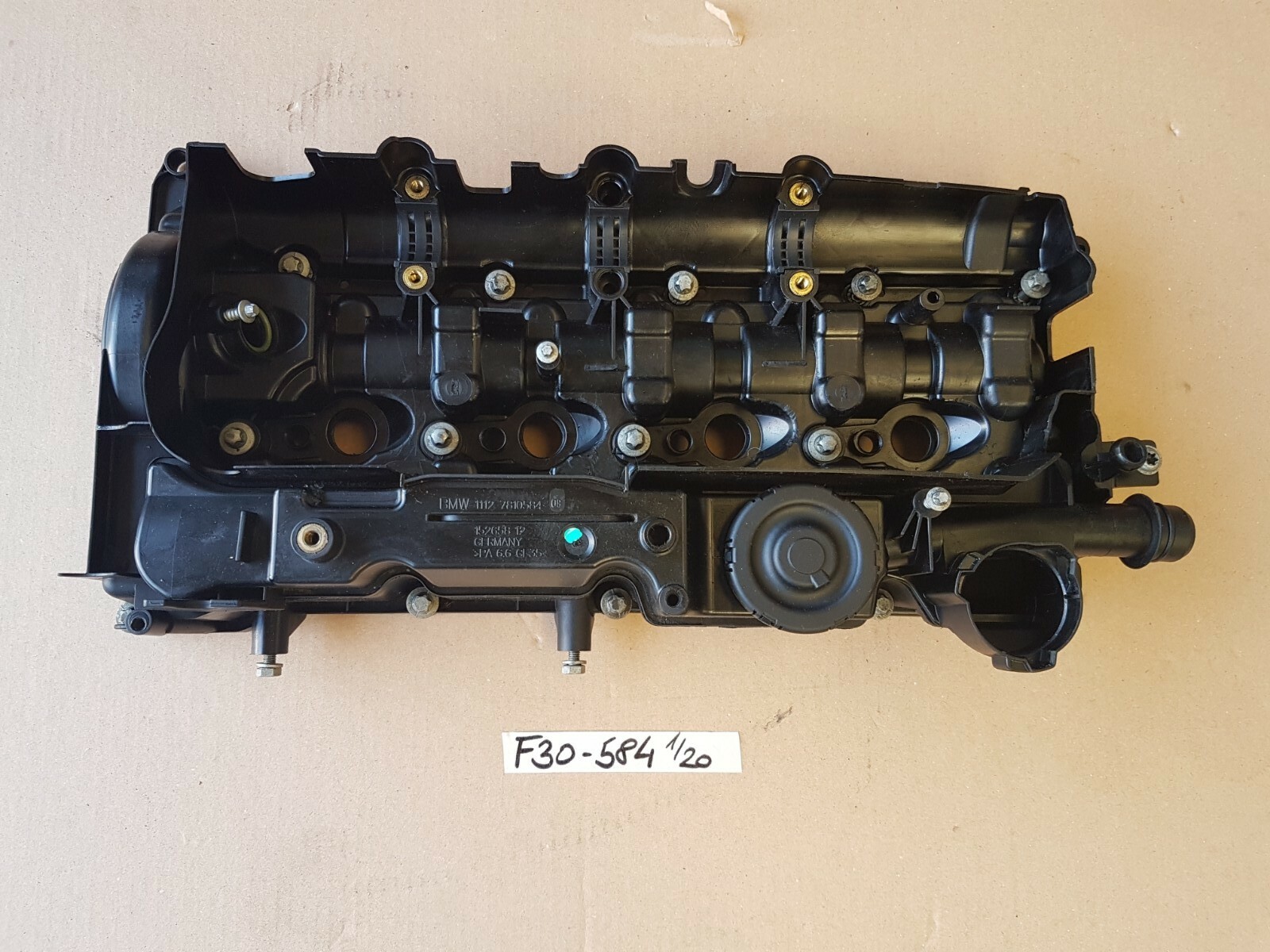 BMW F20 F21 F30 F31 F34 Zylinderkopf Haube 316 - 320 D  N47 Ventildeckel 7810584 – Bild 1