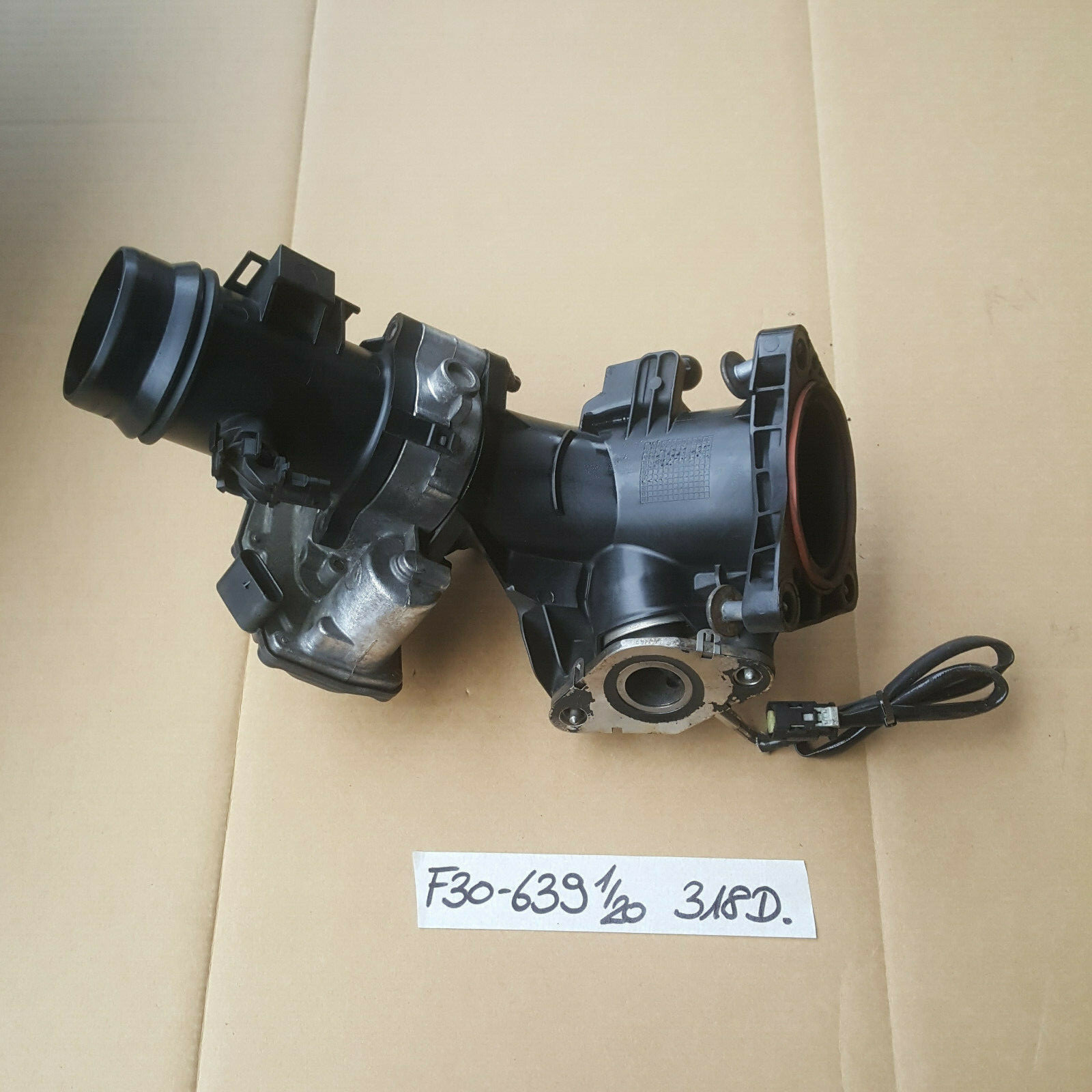 BMW F20 F21 F22 F30 F31 F34 F32 F33 F36 Drosselklappe 7810752 aus N47 Motor – Bild 2