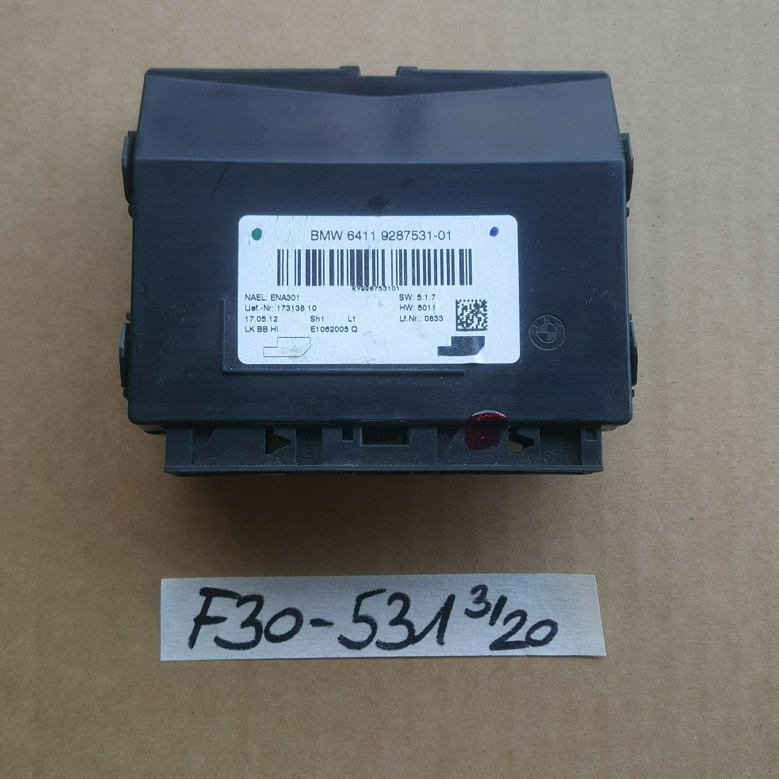 BMW F20 F21 F30 F31 F34 Steuergerät Klimaanlage Heizung Klimaautomatik 9287531 – Bild 1