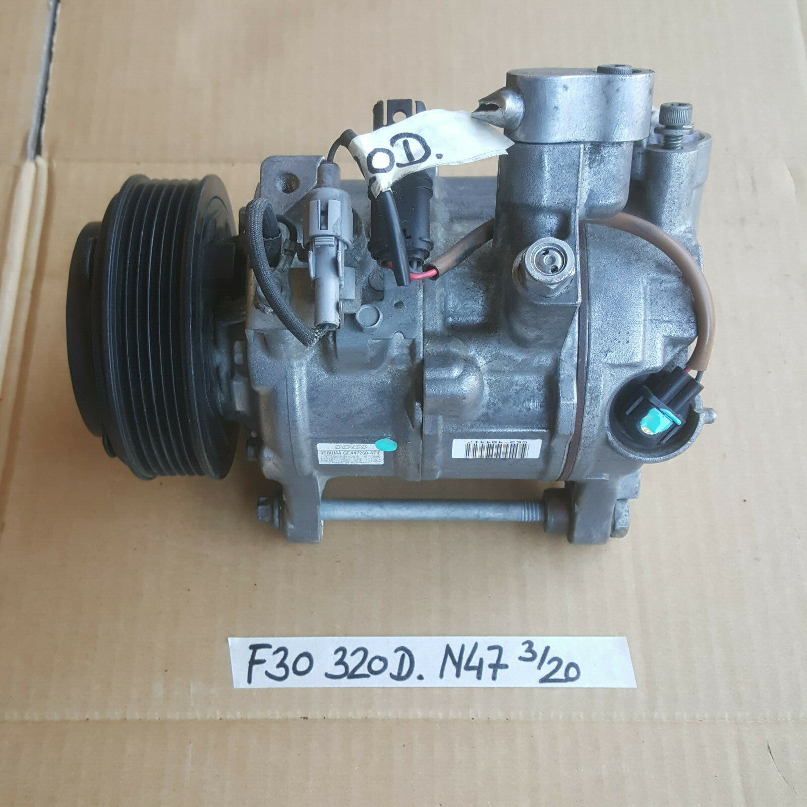 BMW F20 F21 F30 F31 F35 Klimakompressor 316 - 320 Diesel N47 Motor 9223694 – Bild 1