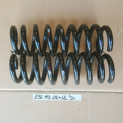 BMW E92 M3 Fahrwerksfedern Stärke X4 Schrauben Spiral Feder HINTEN rechts links – Bild 1