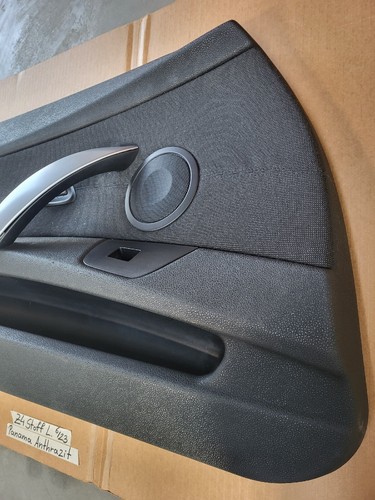 BMW Z4 E85 E86 Tür Verkleidung Türtafel Stoff LINKS Panama Anthrazit – Bild 4