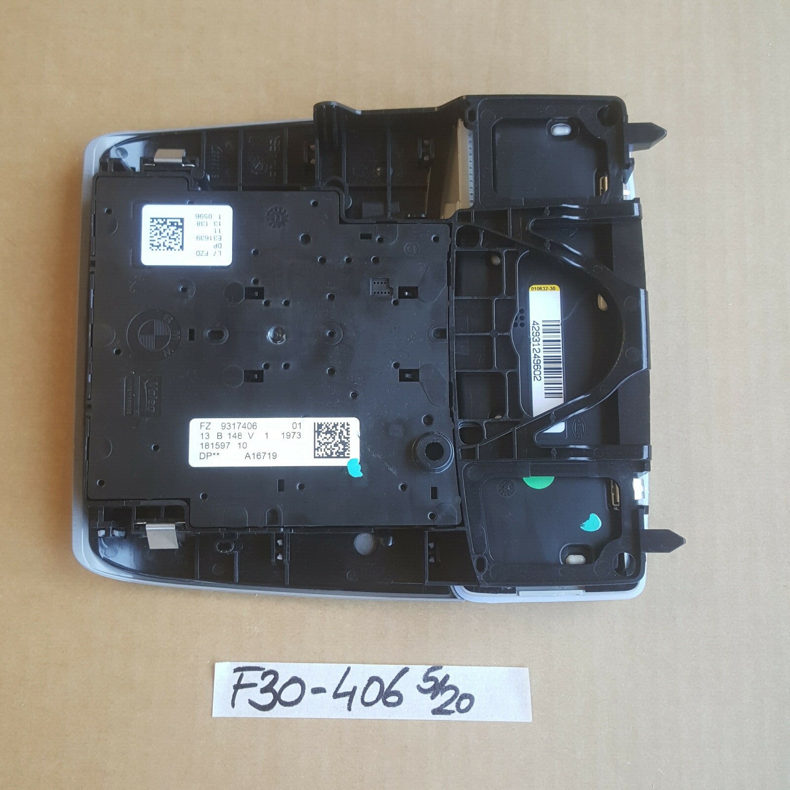 BMW F20 F21 F30 F31 F34  Innenleuchte Leselampe Funktionszentrum Dach 9317406 – Bild 2