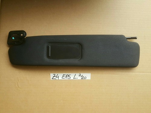 BMW Z4  E85 Sonnenblende Sonnen Schutz Blende schwarz VORNE LINKS 7016665 – Bild 1
