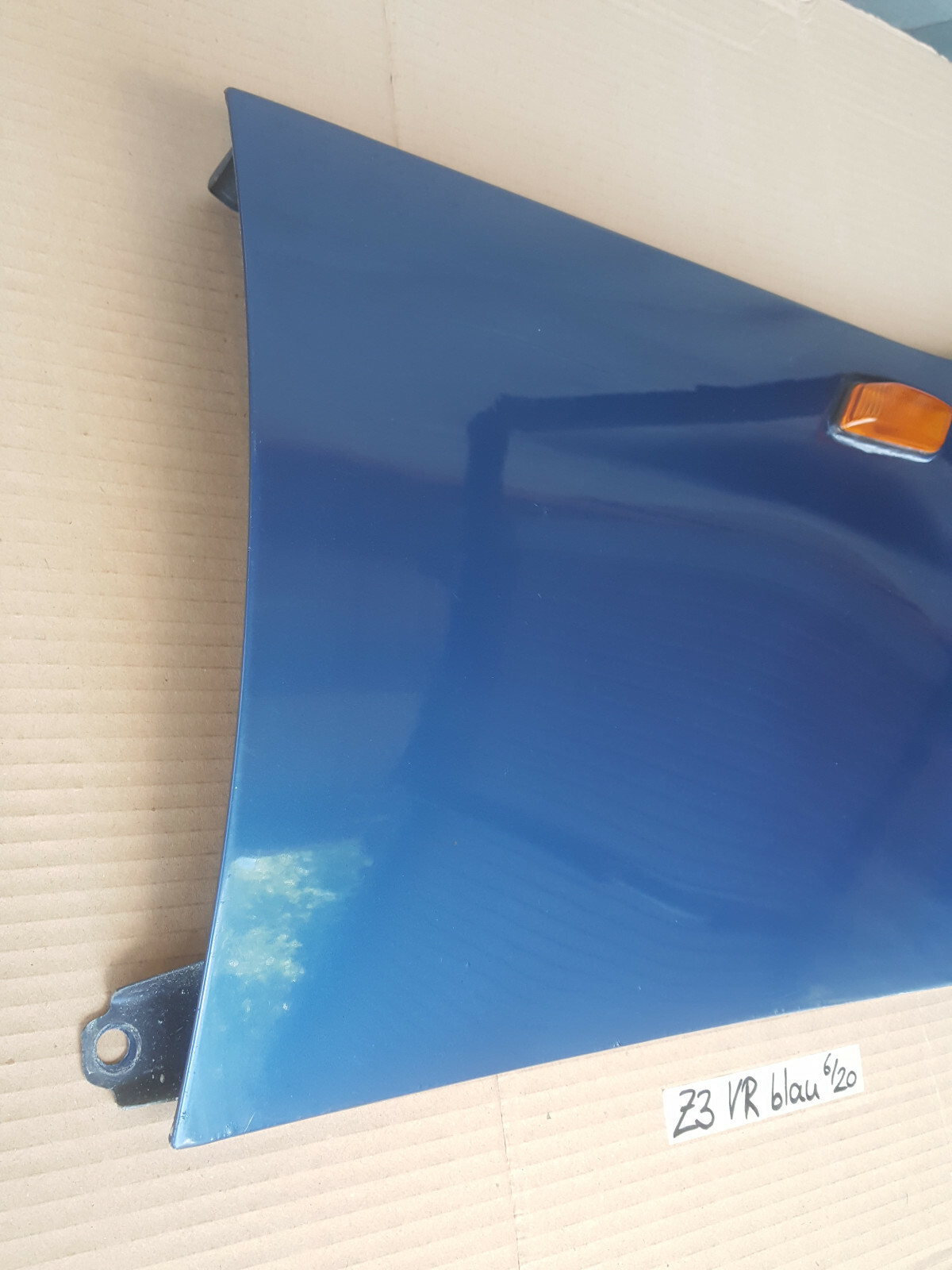 BMW E36 Z3 Roadster Kotflügel Seitenwand  VORNE RECHTS Topas blau – Bild 2