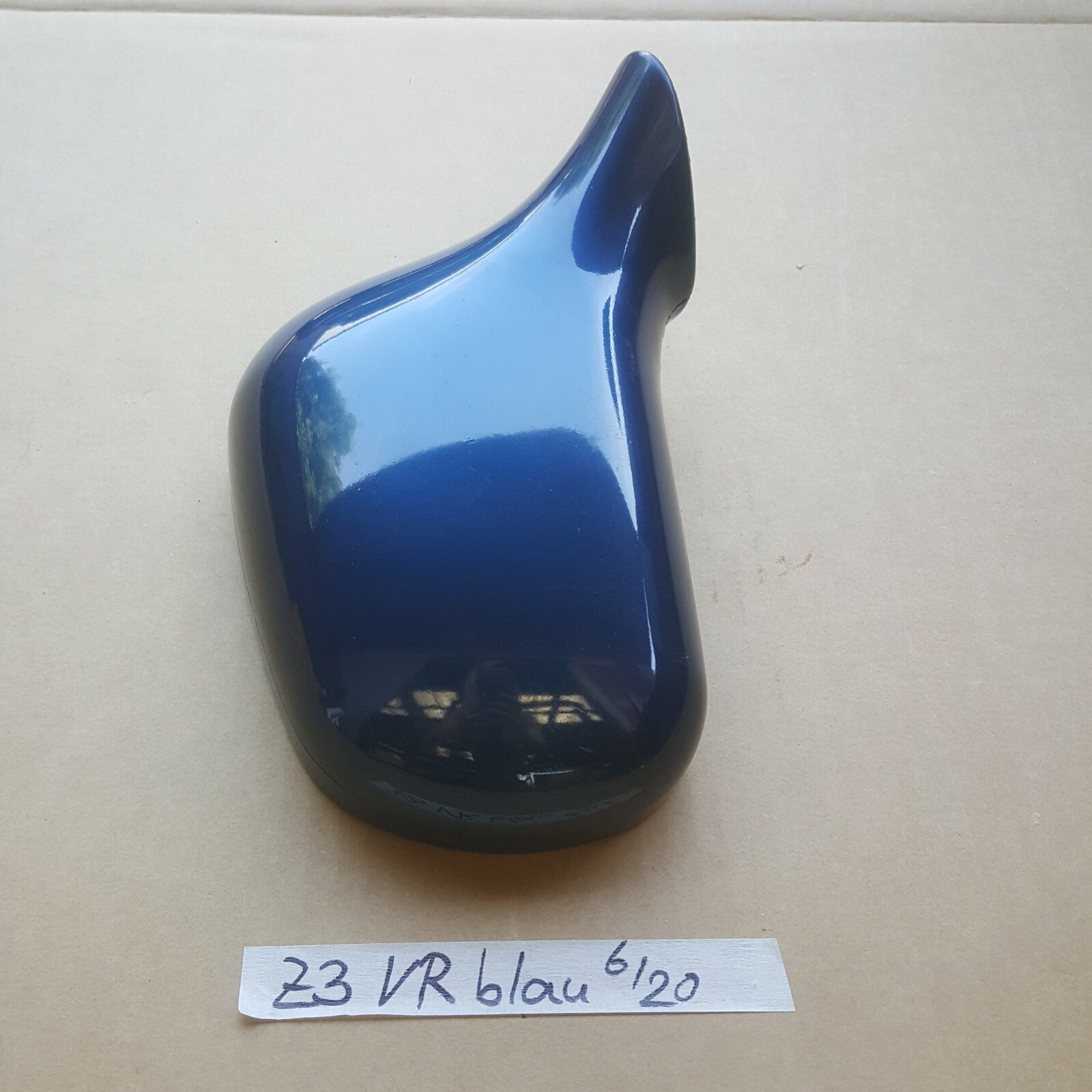 BMW Z3 Roadster Seiten Außen Spiegel Kappe + Motor RECHTS Topas blau  364 – Bild 2