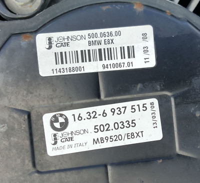 BMW E90 E92 Drucklüfter Motor Elektro Kühler Lüfter 6937515 Lüfterzarge 7788906