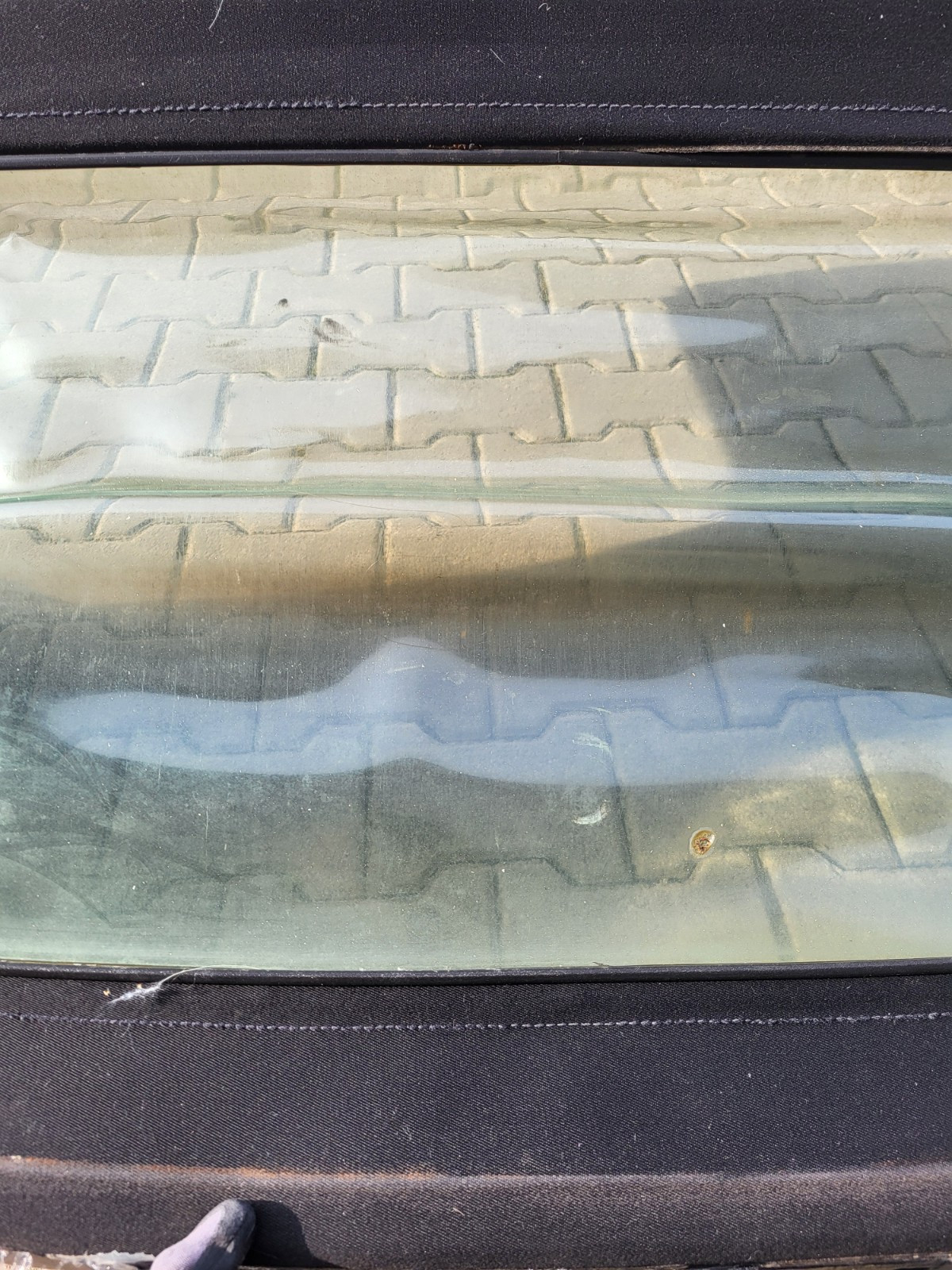 BMW Z3 Roadster Verdeck Dach  Gestänge Rahmen kleines Loch im Stoff ABHOLUNG – Bild 5