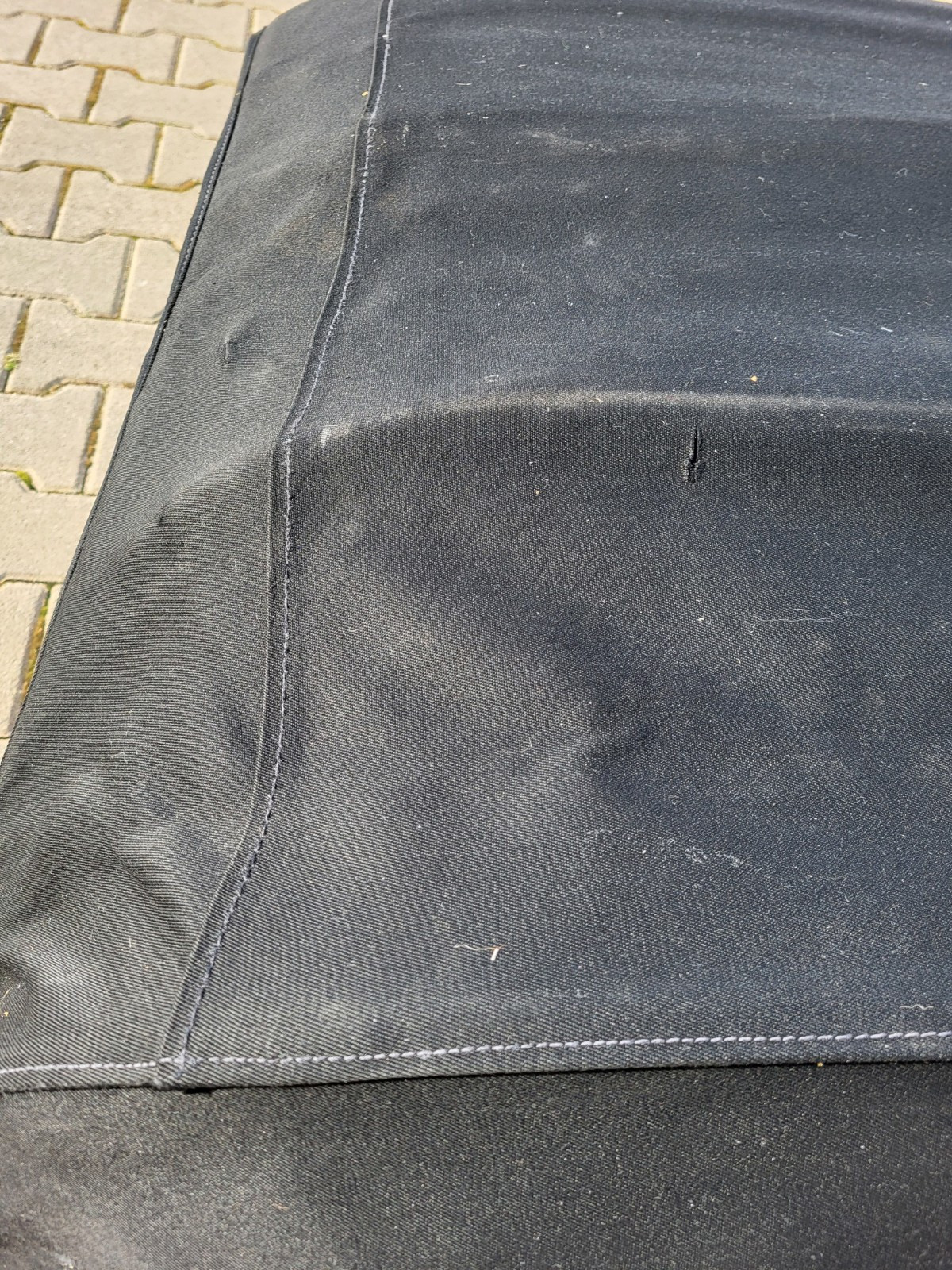 BMW Z3 Roadster Verdeck Dach  Gestänge Rahmen kleines Loch im Stoff ABHOLUNG – Bild 6