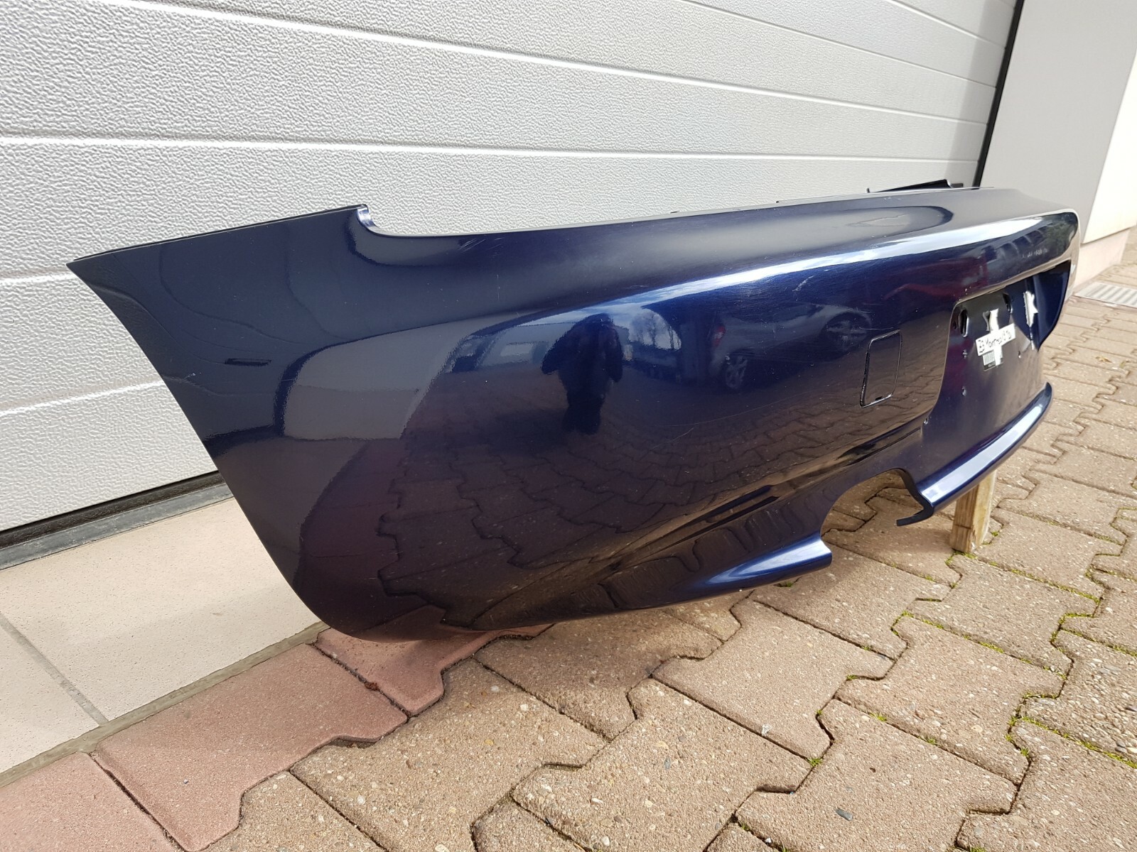 BMW Z3 Heck Stoßstange Verkleidung Stoßfänger HINTEN Heckschürze Montreal blau