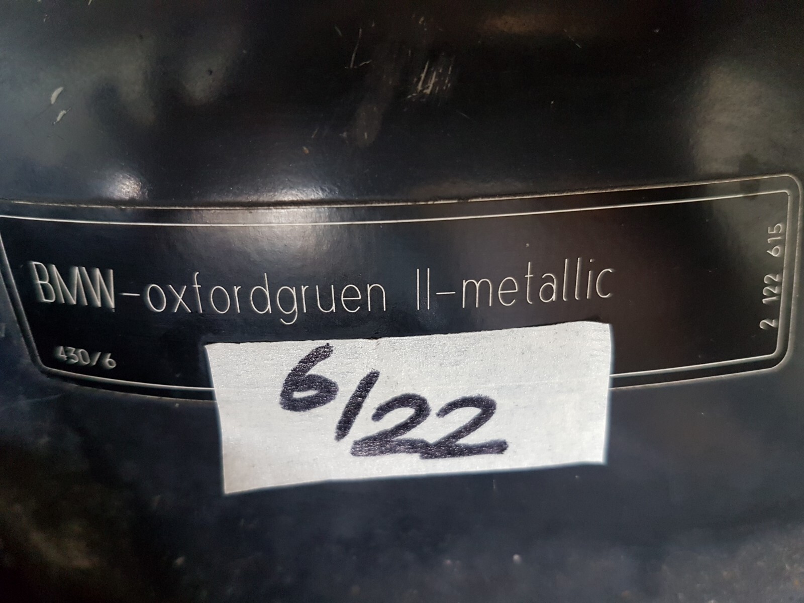 BMW Roadster Z3 Lufteinlass Ki​emen Ziergitter Motorhaube oxford grün R+L – Bild 9