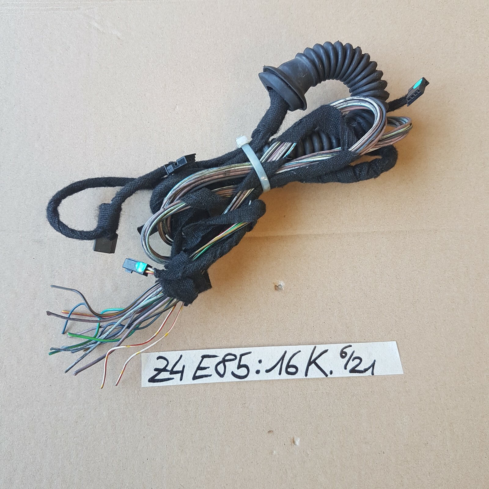 BMW Z4 E85 Roadster Heckdeckel Kabel Kofferraum Kabelbaum Heckklappe 16 Kabel – Bild 1