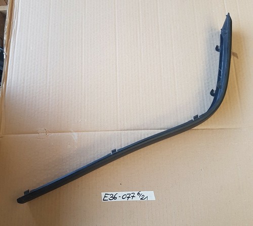 BMW E36 Cabrio Zierleiste Stoßstange Stossleiste  Leiste VORNE LINKS 8146077