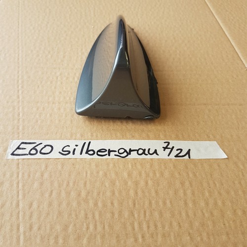 BMW E60 E61  Abdeckung Dachantenne GPS Antenne Haifisch Flosse Silber grau – Bild 3