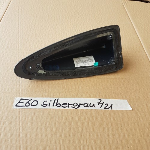 BMW E60 E61  Abdeckung Dachantenne GPS Antenne Haifisch Flosse Silber grau – Bild 4