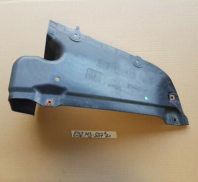 BMW E92 E93 M3 Unterboden Verkleidung Unterfahrschutz hinten link 8040537