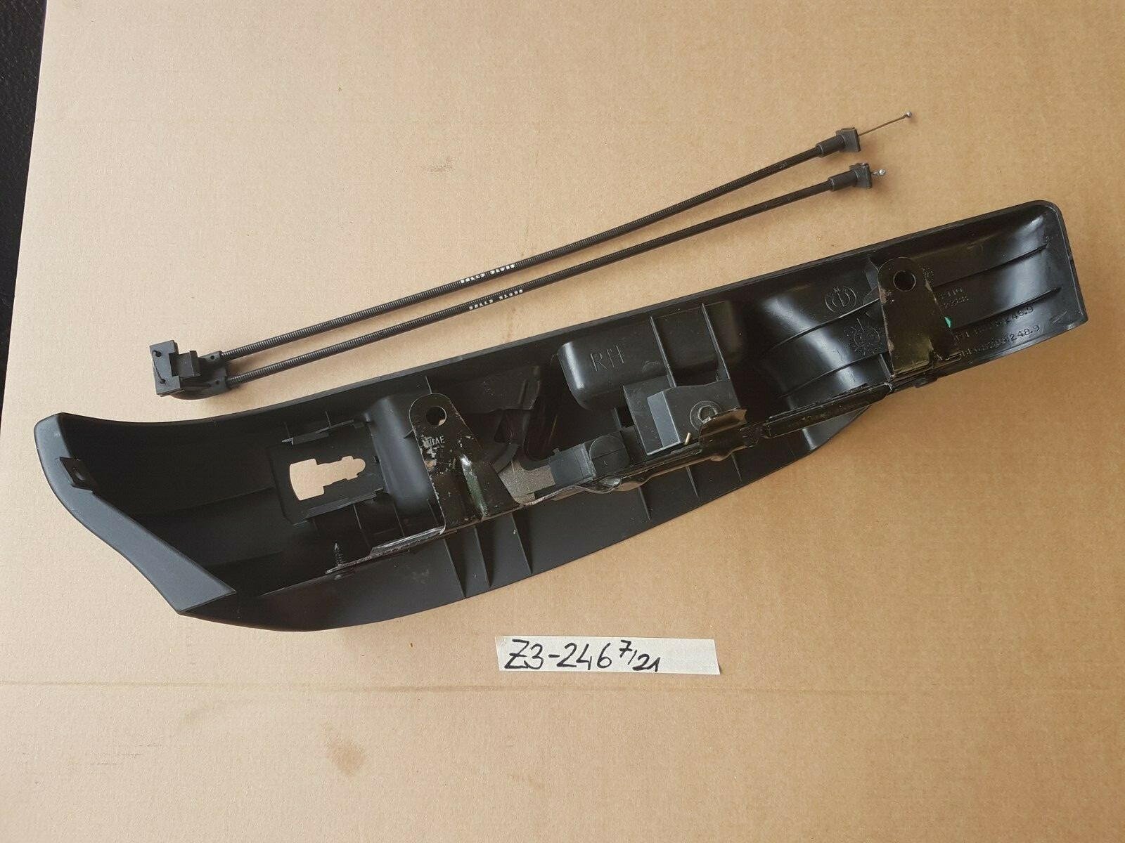 BMW Z3 Sitz Blende Abdeckung Hebel Sitzverstellung Verkleidung Rechts 8398246 – Bild 3