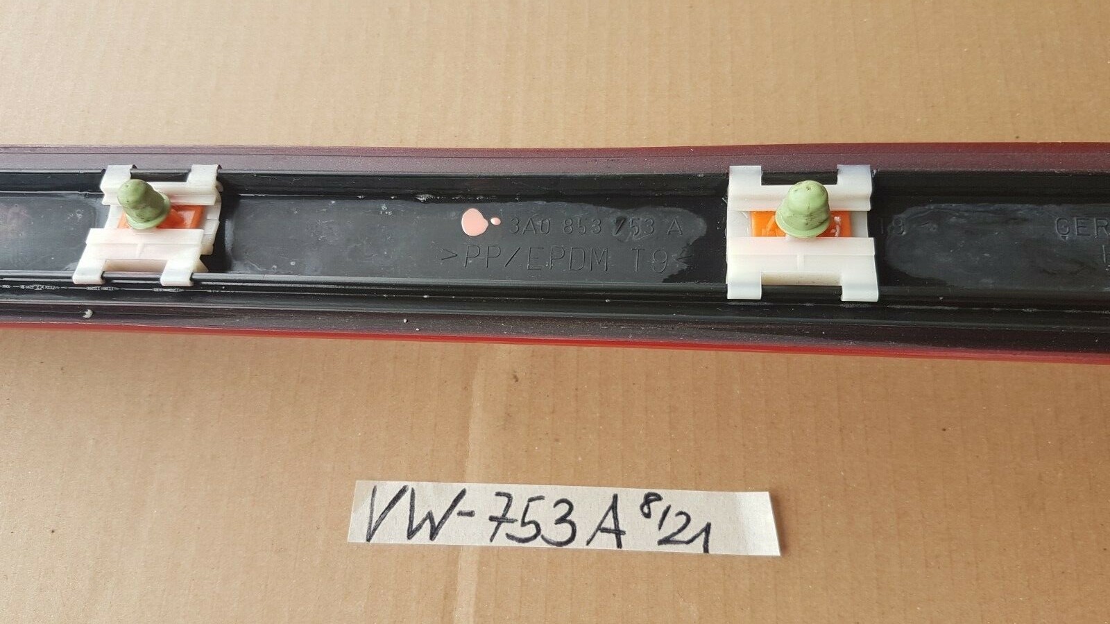 VW Passat 4 Türleiste hinten links Tür Zier Leiste Stoßleiste 3AO853753 A – Bild 2