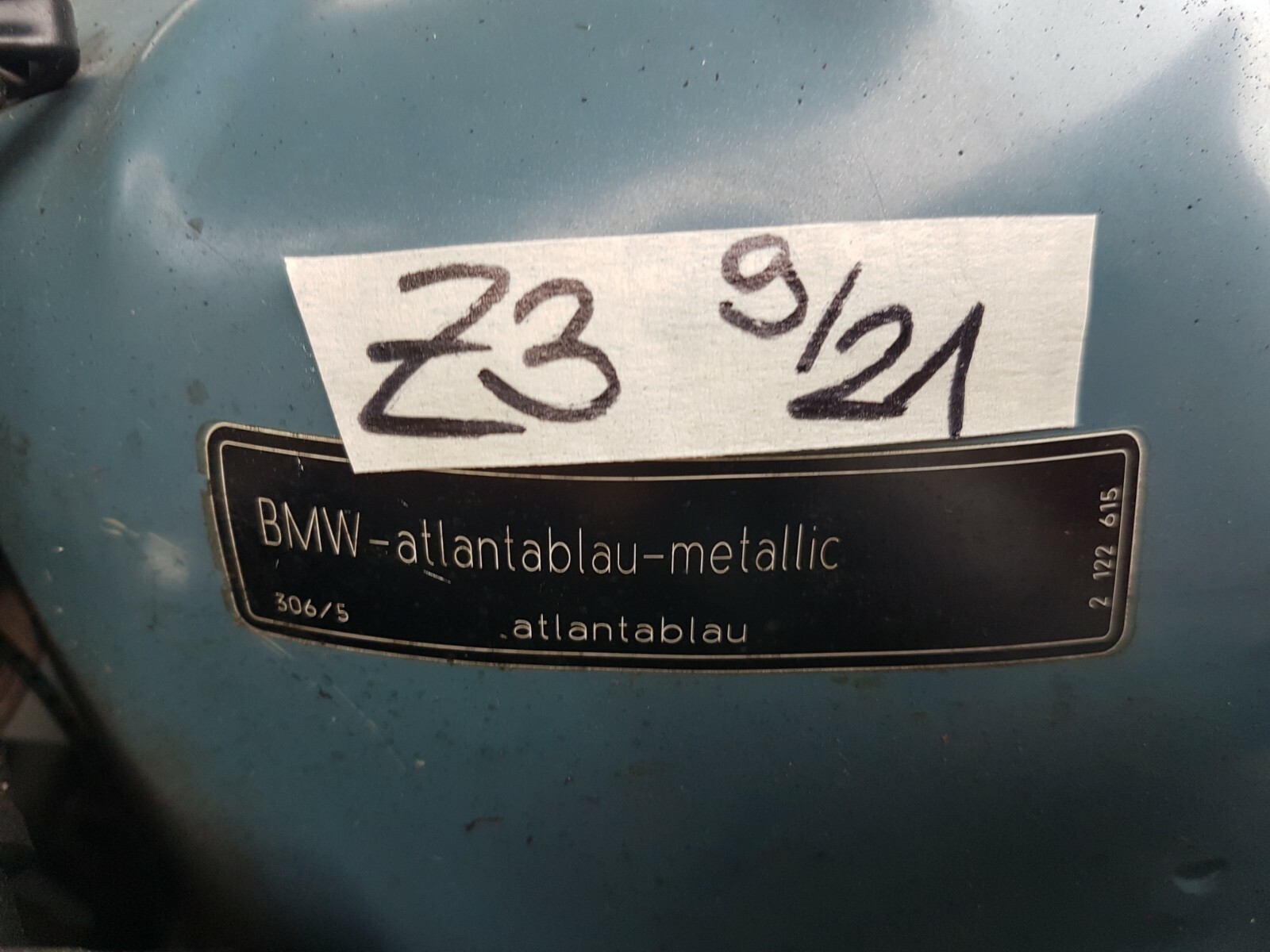 BMW Z3 Roadster Lufteinlass Kiâemen Ziergitter Motorhaube Atlanta blau R+L – Bild 6