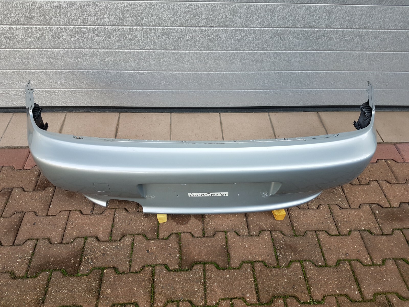 BMW Z3 Roadster Heckschürze Silber Verkleidung Stoßfänger HINTEN Heck Stoßstange – Bild 2