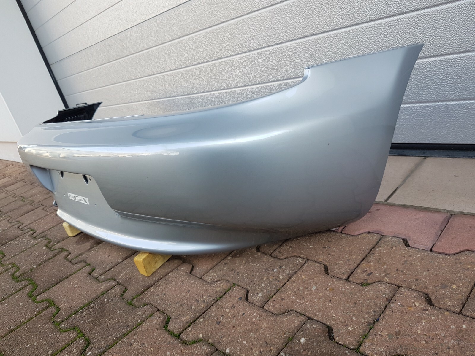 BMW Z3 Roadster Heckschürze Silber Verkleidung Stoßfänger HINTEN Heck Stoßstange – Bild 4