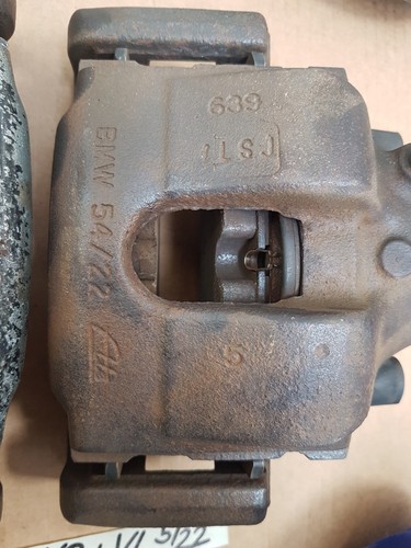BMW Z4 E85 / E46 Bremsscheiben  Brems Sattel Beläge vorne rechts + links – Bild 4