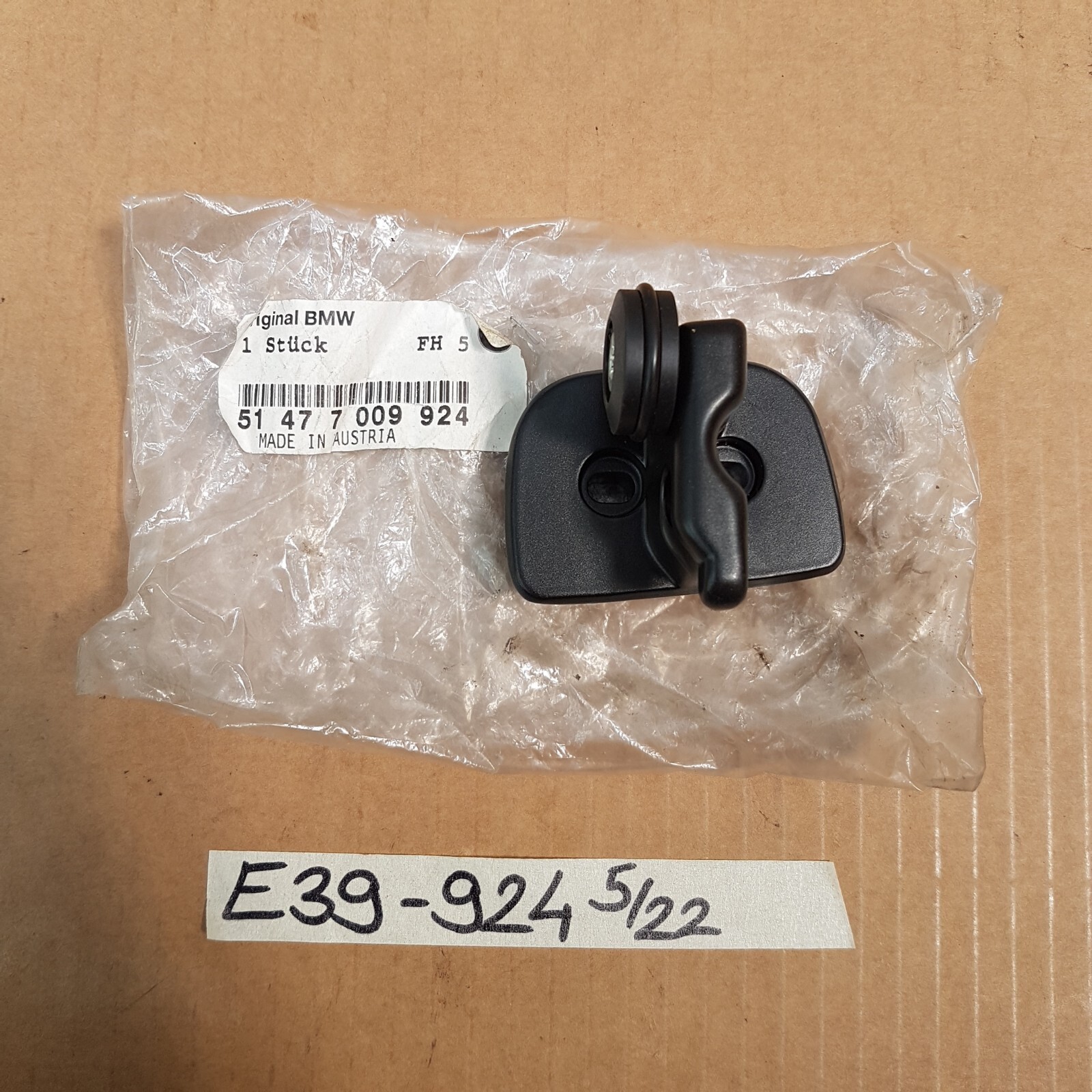 BMW E39 Touring Gepäckraum Rolle 7009924 Rollenbock Ladeboden rechts – Bild 2