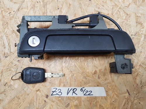 BMW Z3 Roadster Türgriff Tür Öffner Griff außen RECHTS 1960801 mit Schlüssel – Bild 1