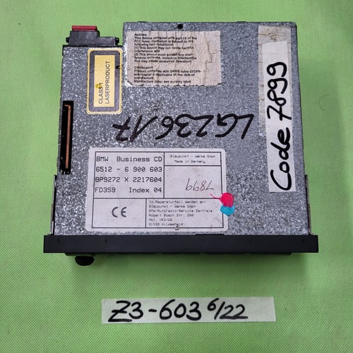 BMW E30 E36 Z3 Roadster  E34 E32 E31 CD Radio  Business 6900603  kleine Macke! – Bild 3